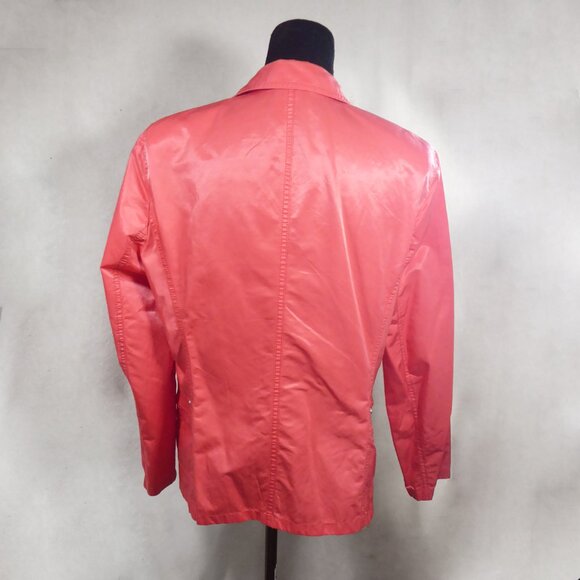 Glowing Coral TAIFUN Collection Jacket Size 12 or Large - Picture 4 of 6